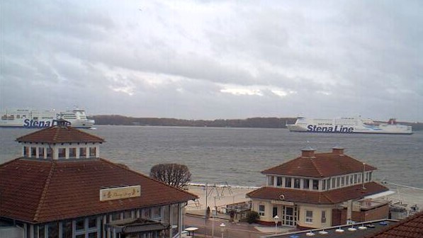 Begegnung Stena Scandinavica und Germanica