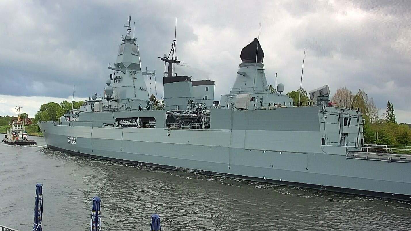 GERMAN WARSHIP F219
