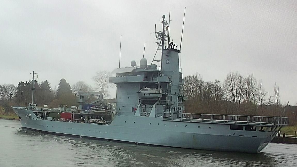 GERMAN WARSHIP A511