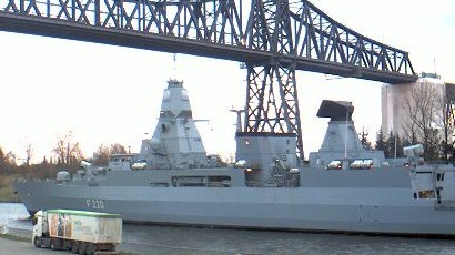 GERMAN WARSHIP F220