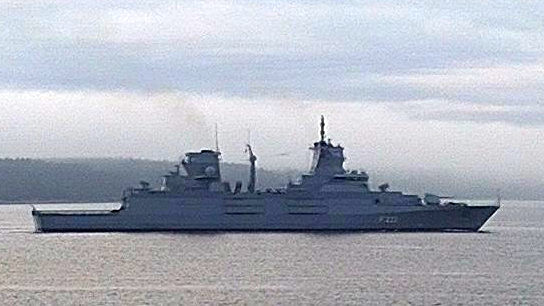 GERMAN WARSHIP F222