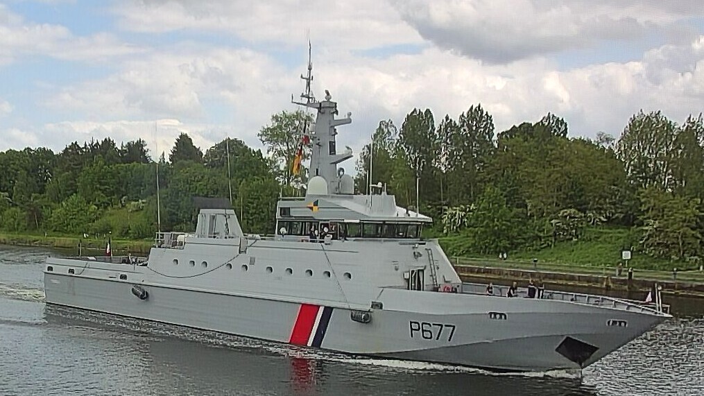 FRENCH WARSHIP