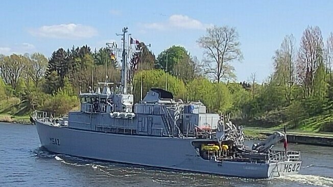 FRENCH WARSHIP