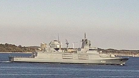 FRENCH WARSHIP